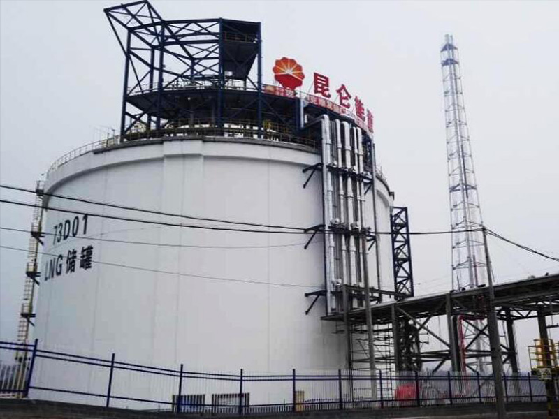 山西晉城華港燃氣30000m3LNG儲罐工程
